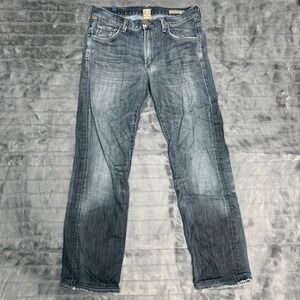 Citizens of Humanity Sid Straight Leg Jeans Mens 31 Faded Blue 6054-104 Made USA